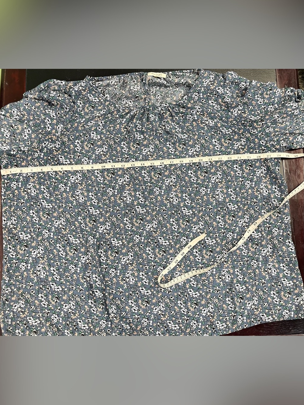 Max Studio ruched-sleeve blouse size 3X - Picture 8 of 9